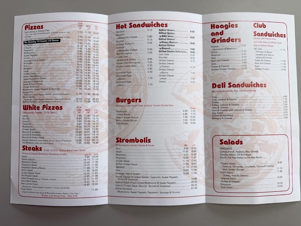 Merc Brothers Pizzeria Menu image 4